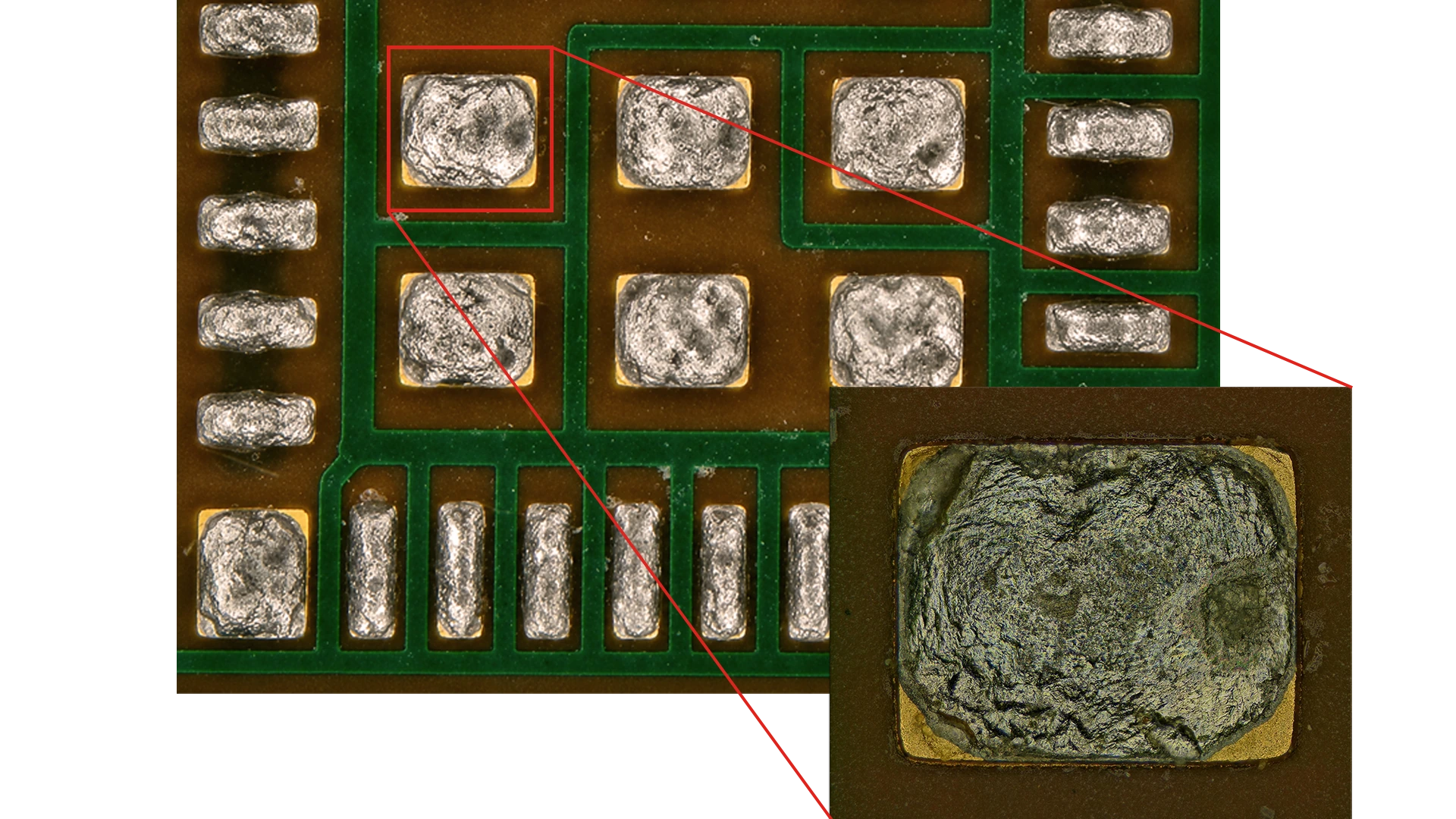 SDM-1000 extended depth-of-field synthesis observation result chart