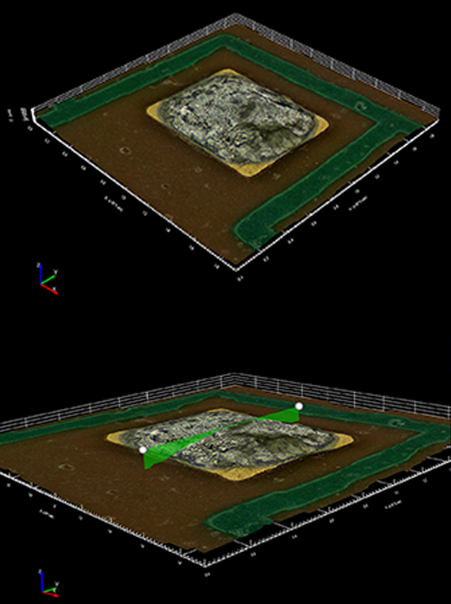 SDM-1000 multi-directional lighting observation result chart